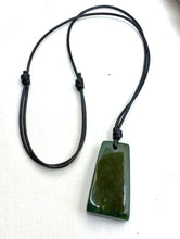 Load image into Gallery viewer, Authentic Natural Canadian Jade, Nephrite Jade Pendant, Canadian Jade Pendant, Mens Jade Necklace, Jade for men, Christmas gift for men