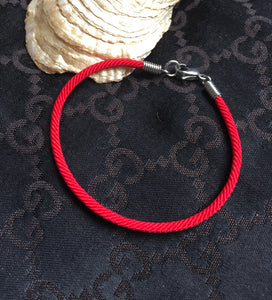 Good Luck Red Cord Bracelet, Jade Bracelet, Wish Bracelet, Protection Bracelet, Lucky Bracelet