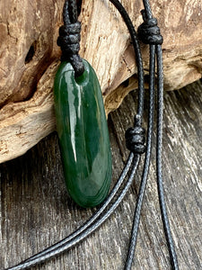 Authentic Natural Canadian Jade, Nephrite Jade Pendant, Canadian Jade Pendant, Men's or Woman's Jade Pendant Necklace