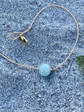 Load image into Gallery viewer, Gemstone Necklace, Genuine Natural Jadeite Jade Choker, Waterproof Necklace, Simple Dainty Necklace, Dainty Choker