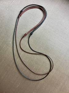 Waterproof Necklace, Black Cord Necklace, Brown Cord, Red Choker, Adjustable Necklace, cord necklace for pendant, necklace for pendant men