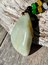 Load image into Gallery viewer, Certified Natural Hand-carved Hetian Nephrite Jade Pendant, Vintage Hetian Jade Pebble, Chinese Nephrite Jade Frogs