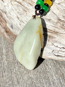 Certified Natural Hand-carved Hetian Nephrite Jade Pendant, Vintage Hetian Jade Pebble, Chinese Nephrite Jade Frogs