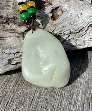 Load image into Gallery viewer, Certified Natural Hand-carved Hetian Nephrite Jade Pendant, Vintage Hetian Jade Pebble, Chinese Nephrite Jade Frogs