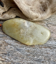 Load image into Gallery viewer, Certified Natural Hand-carved Hetian Nephrite Jade Pendant, Vintage Hetian Jade Pebble, Chinese Nephrite Jade, Hotan Jade