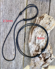 Load image into Gallery viewer, Waterproof Necklace, Black Cord Necklace, Brown Cord, Red Choker, Adjustable Necklace, cord necklace for pendant, necklace for pendant men