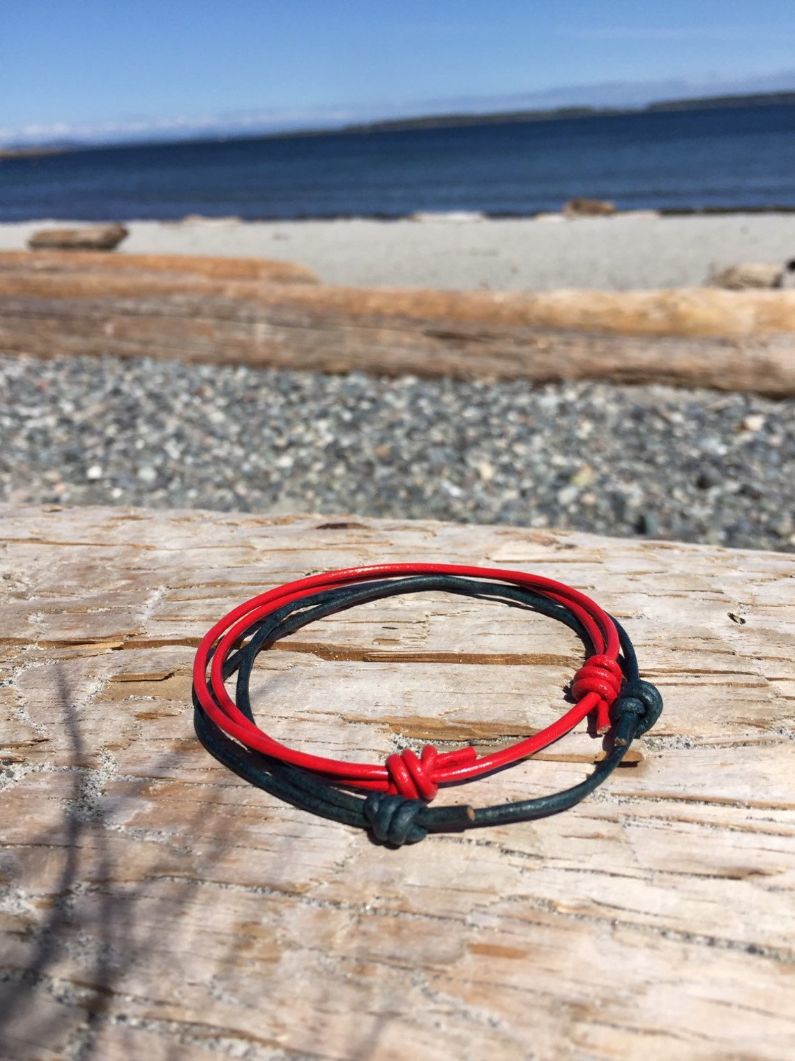 Red String Bracelet Mens Cord Surfer Bracelet Gift Women