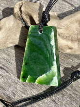 Load image into Gallery viewer, Authentic Natural Canadian Jade, Nephrite Jade Pendant, Mens or Womans Jade Necklace,