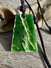 Load image into Gallery viewer, Authentic Natural Canadian Jade, Nephrite Jade Pendant, Mens or Womans Jade Necklace,