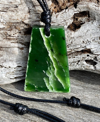 Authentic Natural Canadian Jade, Nephrite Jade Pendant, Mens or Womans Jade Necklace,