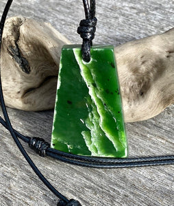 Authentic Natural Canadian Jade, Nephrite Jade Pendant, Mens or Womans Jade Necklace,