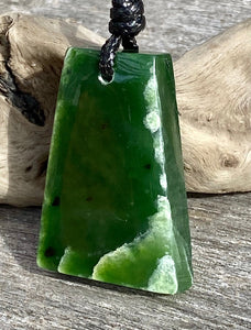 Authentic Natural Canadian Jade, Nephrite Jade Pendant, Mens or Womans Jade Necklace,