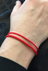 Lucky Red Cord Bracelet, Black Cord Bracelet, Energy Bracelet, Protection Bracelet, Family Bracelet