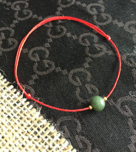 Load image into Gallery viewer, Good luck red cord bracelet, Jadeite Bracelet, Lucky Jade Bracelet, Wish Bracelet, Protection Bracelet, Red String, Amulet, Waterproof.