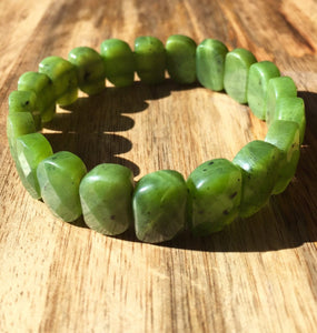 Faceted Canada Jade Bangle Bracelet, Canadian Jade Bracelet, 100% Authentic Canadian Nephrite Jade