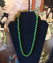 Load image into Gallery viewer, Canadian Jade Necklace, 8mm Canada Jade Beaded Necklace, Nephrite Jade Necklace, Custom Sized