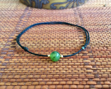 Load image into Gallery viewer, Red or Green String Jade Bracelet, Wish Bracelet, Protection Bracelet, 14k gold filled beads