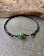 Load image into Gallery viewer, Mens Jade Bracelet, Canada Jade Bracelet, Green, Lucky Jade Bracelet, Protection Bracelet, Amulet