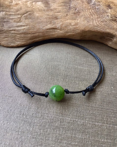 Mens Jade Bracelet, Canada Jade Bracelet, Green, Lucky Jade Bracelet, Protection Bracelet, Amulet