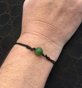 Mens Jade Bracelet, Canada Jade Bracelet, Green, Lucky Jade Bracelet, Protection Bracelet, Amulet