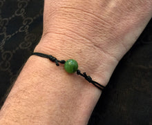 Load image into Gallery viewer, Mens Jade Bracelet, Canada Jade Bracelet, Green, Lucky Jade Bracelet, Protection Bracelet, Amulet