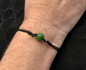 Mens Jade Bracelet, Canada Jade Bracelet, Green, Lucky Jade Bracelet, Protection Bracelet, Amulet