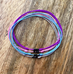 Waterproof Bracelet, Friendship Bracelet, Surfer Bracelet, Reminder Bracelet, Family Bracelet