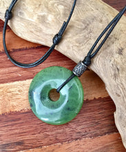 Load image into Gallery viewer, Authentic Natural Canadian Nephrite Jade Pendant, Canadian Jade Pendant, Nephrite Jade Choker, Jade Necklace Men, Father’s Day Gift.