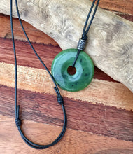 Load image into Gallery viewer, Authentic Natural Canadian Nephrite Jade Pendant, Canadian Jade Pendant, Nephrite Jade Choker, Jade Necklace Men, Father’s Day Gift.