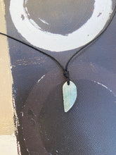 Load image into Gallery viewer, Jadeite Leaf Pendant, Jade Leaf Charm, Jadeite Pendant Necklace, Waterproof Necklace, Jade Choker Necklace, Jade necklace for girl.