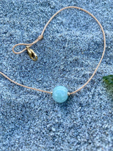 Load image into Gallery viewer, Gemstone Necklace, Genuine Natural Jadeite Jade Choker, Waterproof Necklace, Simple Dainty Necklace, Dainty jade necklace for her.