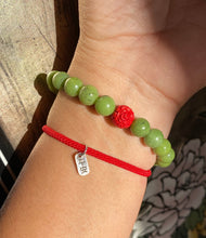 Load image into Gallery viewer, Canadian Nephrite Jade Bracelet, Canadian Nephrite Jade, Canadian Jade bracelet, Jade for girls, Jade bracelet for mom, Green Jade bracelet