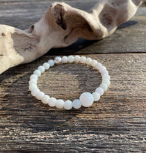 Load image into Gallery viewer, Lucky Jade Bracelet, Energy Bracelet, Healing Bracelet, Jade Bracelet, Protection Bracelet, Jadeite Beads Bracelet, Calming Gemstone Mala.