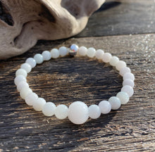 Load image into Gallery viewer, Lucky Jade Bracelet, Energy Bracelet, Healing Bracelet, Jade Bracelet, Protection Bracelet, Jadeite Beads Bracelet, Calming Gemstone Mala.