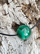 Load image into Gallery viewer, Gemstone Necklace, Genuine Green Malachite Necklace, Malachite Crystal Necklace, Natural Malachite Bead Choker, Malachite Necklace Men