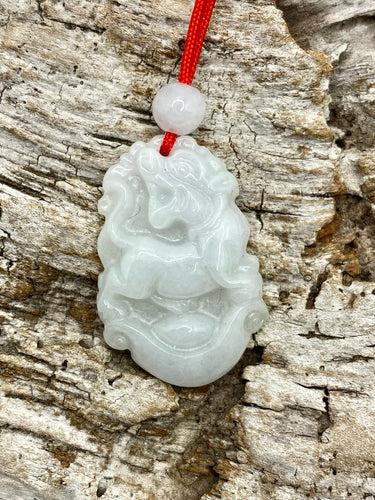 Jadeite Pendant Necklace, Protection Necklace, kids Lucky Jade Choker, Chinese Twelve Zodiacs Jadeite Pendant, Tiger Monkey Horse Ox Rat Dog