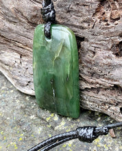 Load image into Gallery viewer, Authentic Natural Canadian Jade, Nephrite Jade Pendant, Canadian Jade Pendant, Mens Jade Necklace, Jade Necklace for Mens, Jade for men.