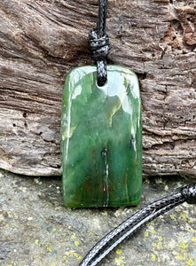 Authentic Natural Canadian Jade, Nephrite Jade Pendant, Canadian Jade Pendant, Mens Jade Necklace, Jade Necklace for Mens, Jade for men.