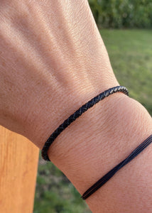 Leather bracelet Nox Leather Bracelet | BeWooden