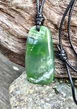 Load image into Gallery viewer, Authentic Natural Canadian Nephrite Jade , Canadian Jade Pendant, Mens Jade Necklace, Jade Necklace for Mens, Green Jade, Gift for him.