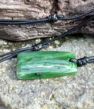 Load image into Gallery viewer, Authentic Natural Canadian Jade, Nephrite Jade Pendant, Canadian Jade Pendant, Mens Jade Pendant, Jade Necklace for Mens, Jade for men.