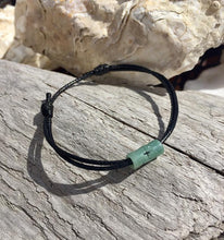 Load image into Gallery viewer, Mens Jade Bracelet, Jadeite Jade Bracelet, Green Jade Bracelet, Lucky Jade Bracelet, Waterproof Bracelet