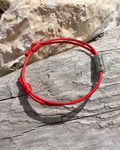 Mens Jade Bracelet, Jadeite Jade Bracelet, Green Jade Bracelet, Lucky Jade Bracelet, Waterproof Bracelet