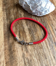 Load image into Gallery viewer, Lucky Red Cord Bracelet, Energy Bracelet, Protection Bracelet, Traveler Bracelet, String Bracelet